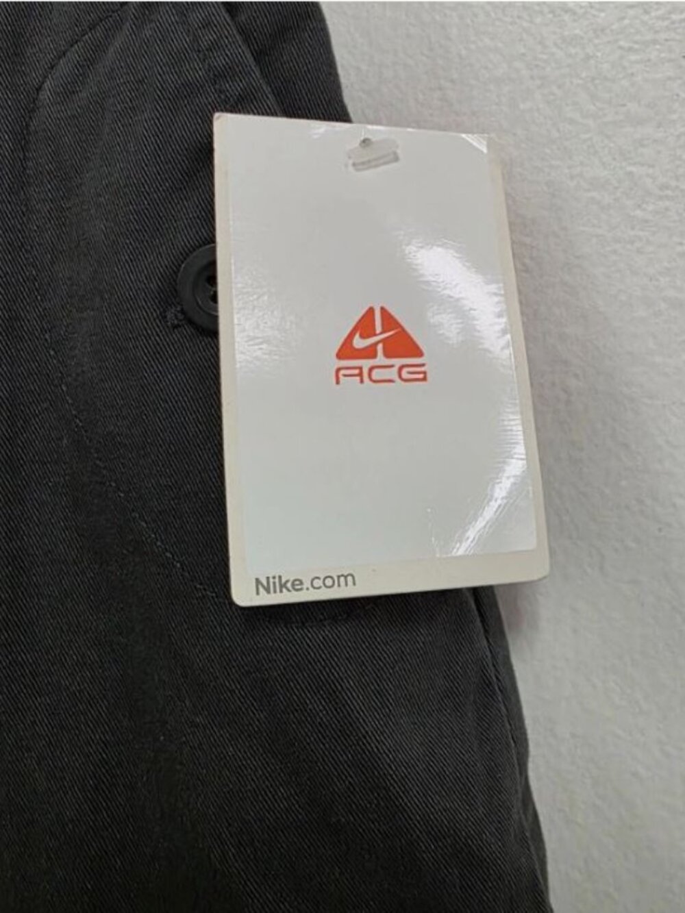 Nike ACG NWT Deep Creek Cargo Pants 8 Gray Straight Leg Outdoors Convertible - Picture 9 of 12